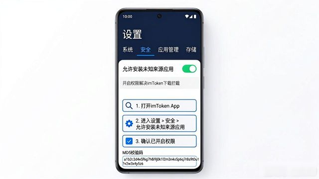 imToken正版下载被拦截怎么办?官方自助指南