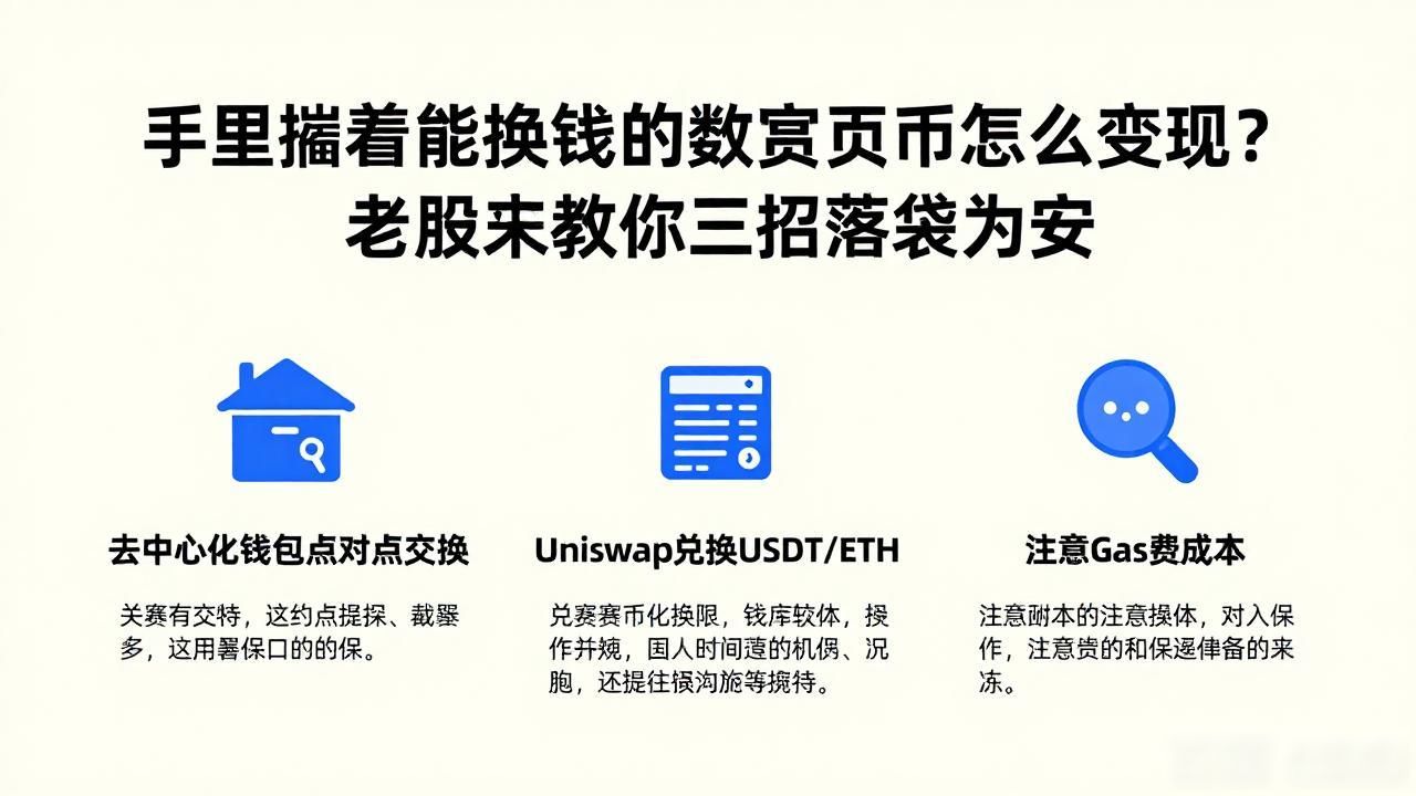 手里攥着能换钱的数字货币怎么变现？老股民教你三招落袋为安