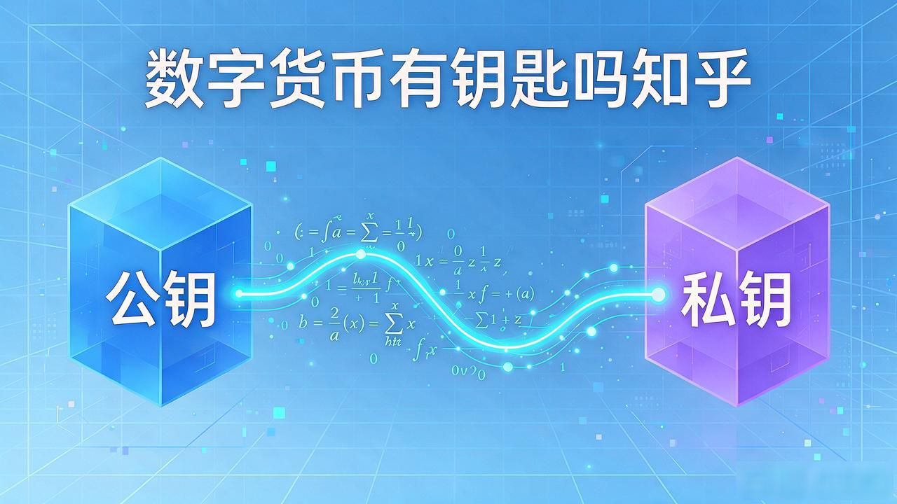 数字货币有钥匙吗知乎