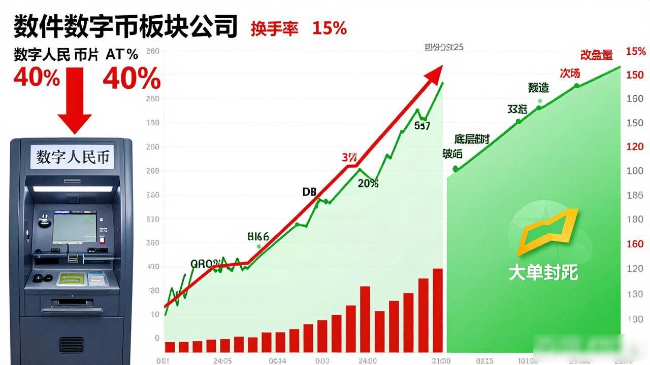 a股数字货币暴涨，跟涨最猛的股票是哪些，散户还能上车吗