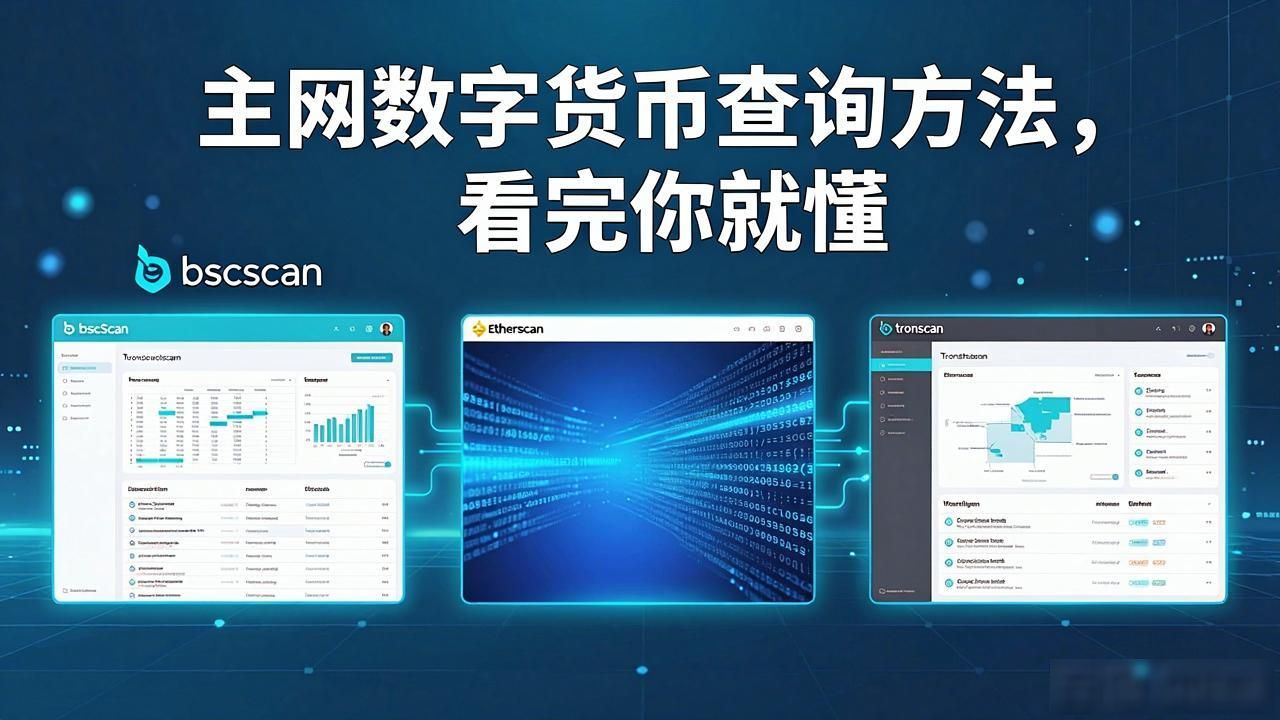 主网数字货币查询方法，看完你就懂