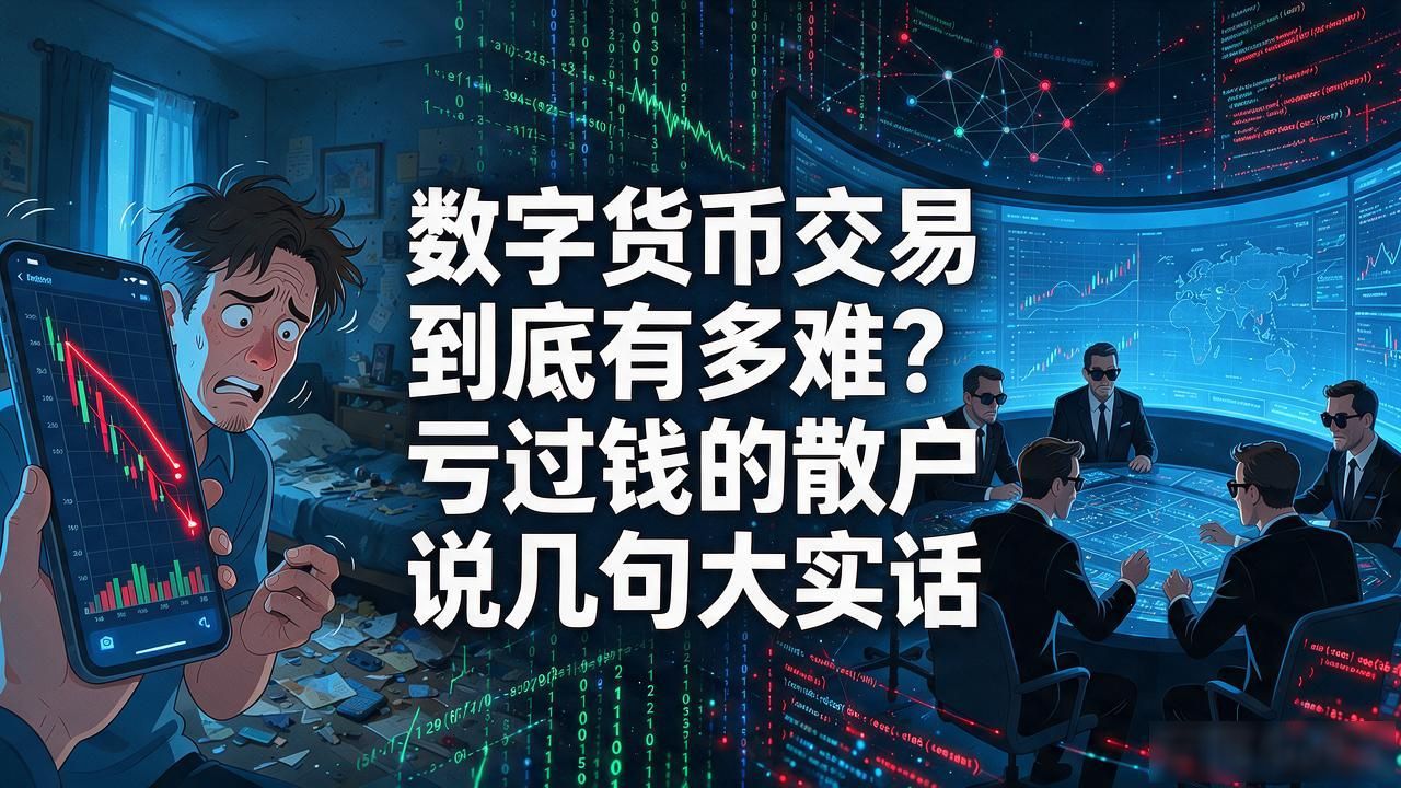 数字货币交易到底有多难？亏过钱的散户说几句大实话