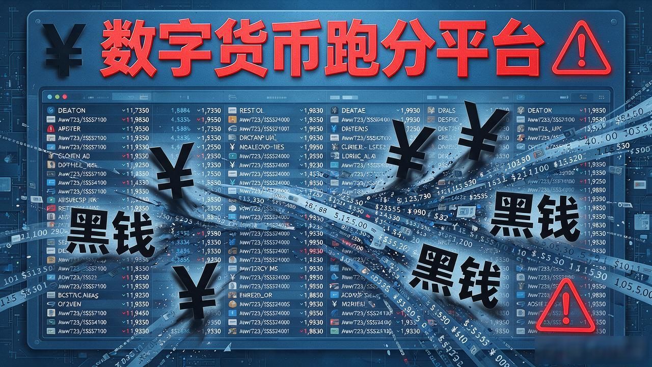 数字货币跑分到底是啥？一张卡流水几百，实则是替人洗黑钱