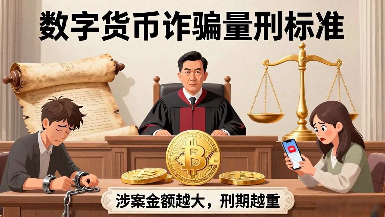 数字货币诈骗判刑有多重？刑法怎么管？
