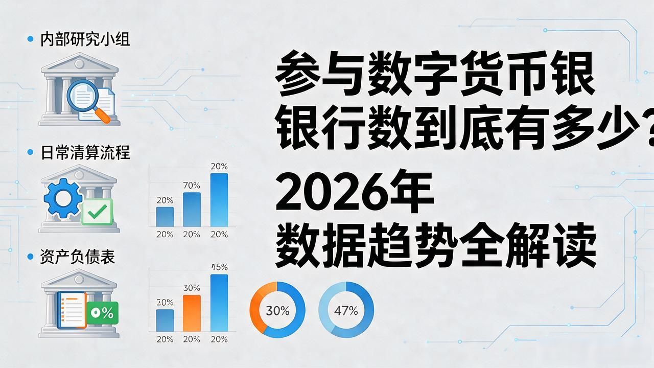 参与数字货币银行数到底有多少？2026年数据趋势全解读
