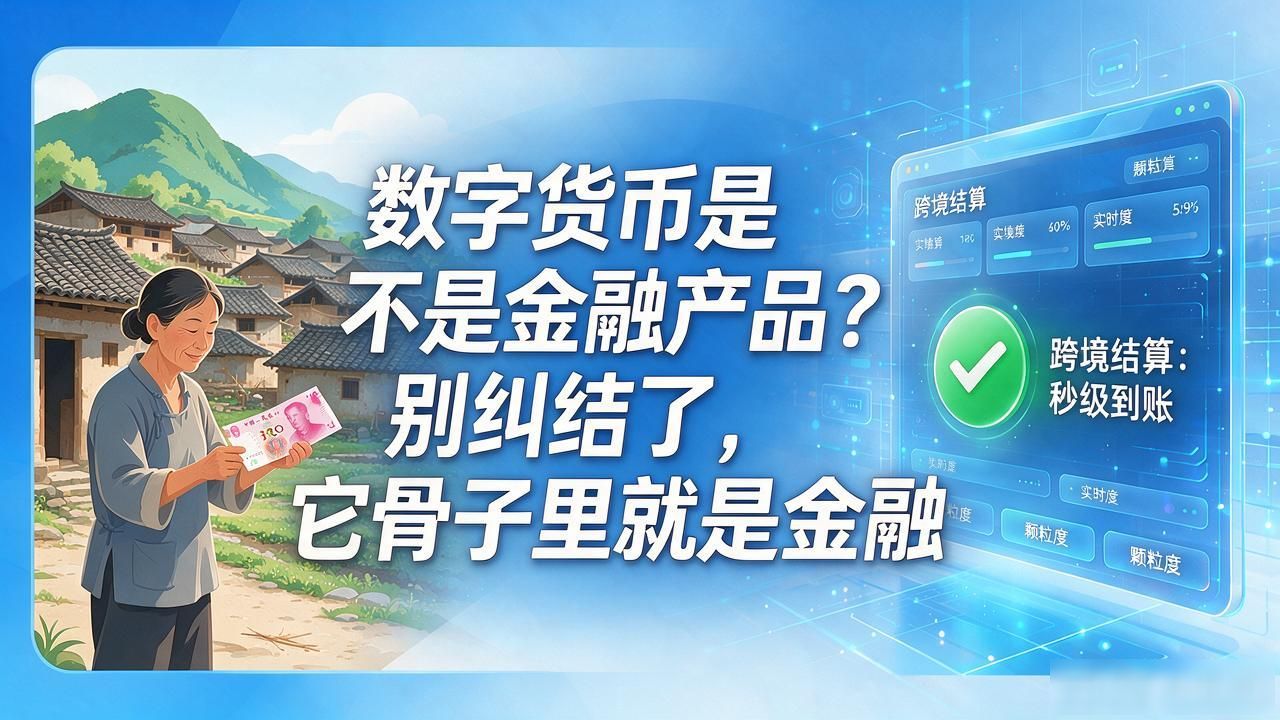 数字货币是不是金融产品？别纠结了，它骨子里就是金融