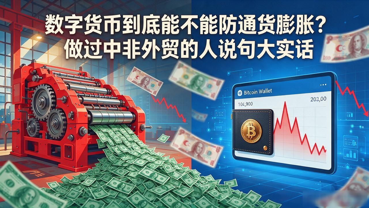 数字货币到底能不能防通货膨胀？做过中非外贸的人说句大实话