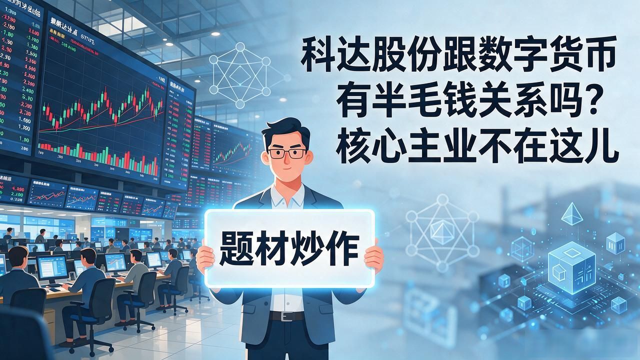 科达股份跟数字货币有半毛钱关系吗？核心主业不在这儿