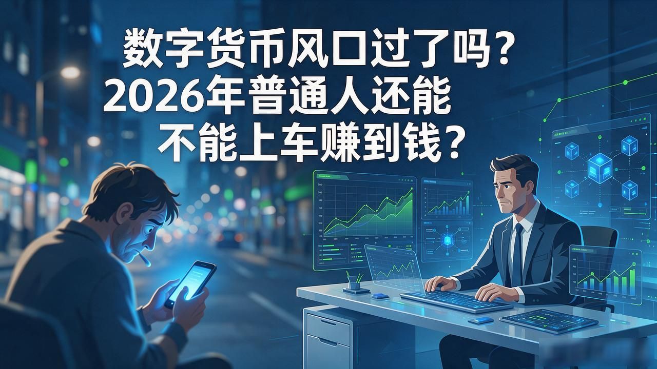 数字货币风口过了吗？2026年普通人还能不能上车赚到钱