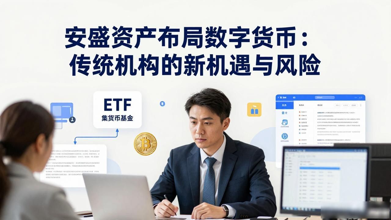 安盛资产布局数字货币：传统机构的新机遇与风险