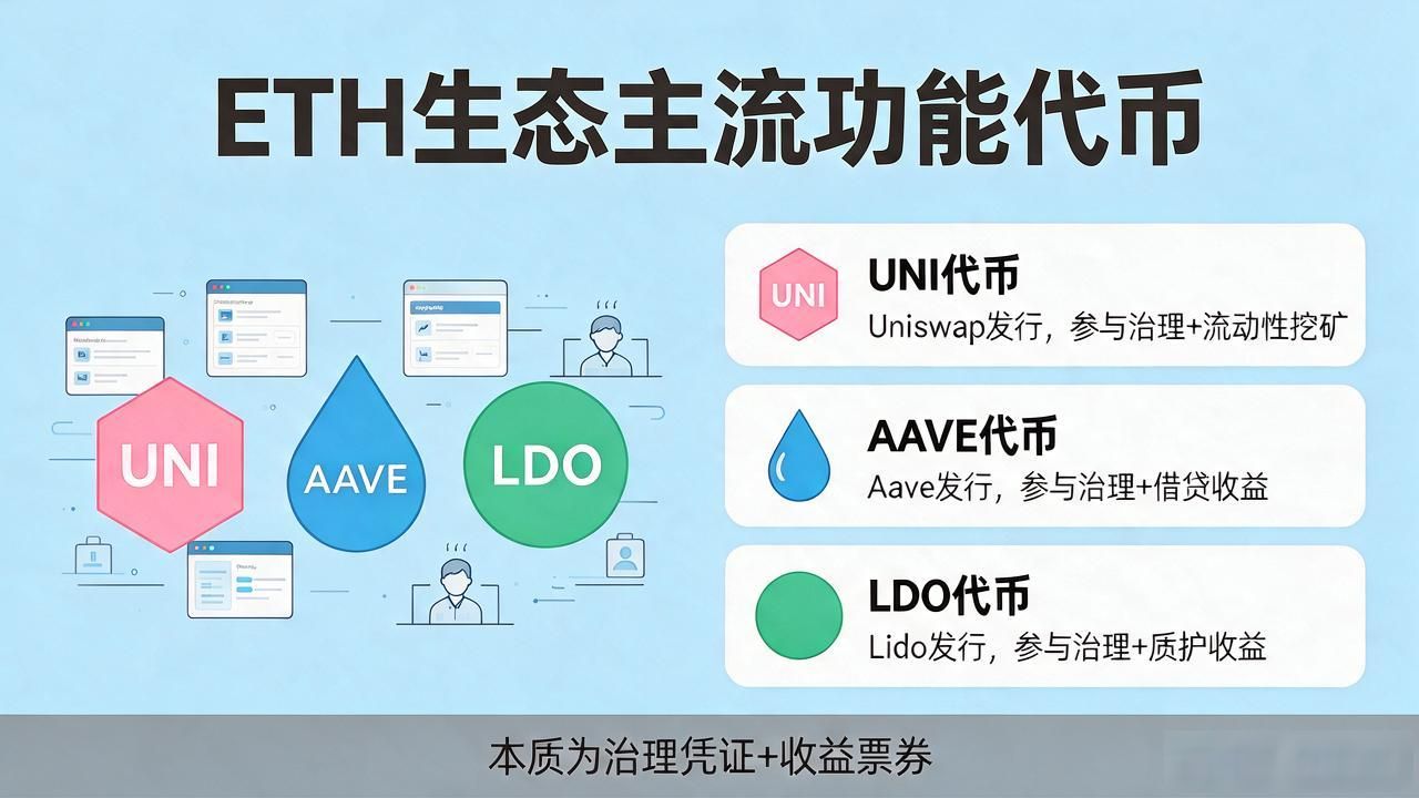 以太链上的数字货币有哪些？ETH生态主流币种一文看懂