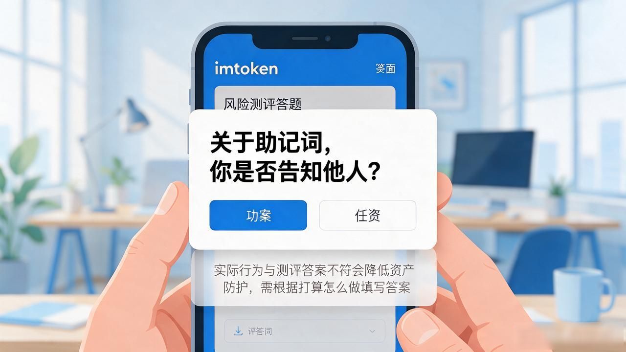 imtoken风险测评答题怎么填 一次讲清楚不踩坑