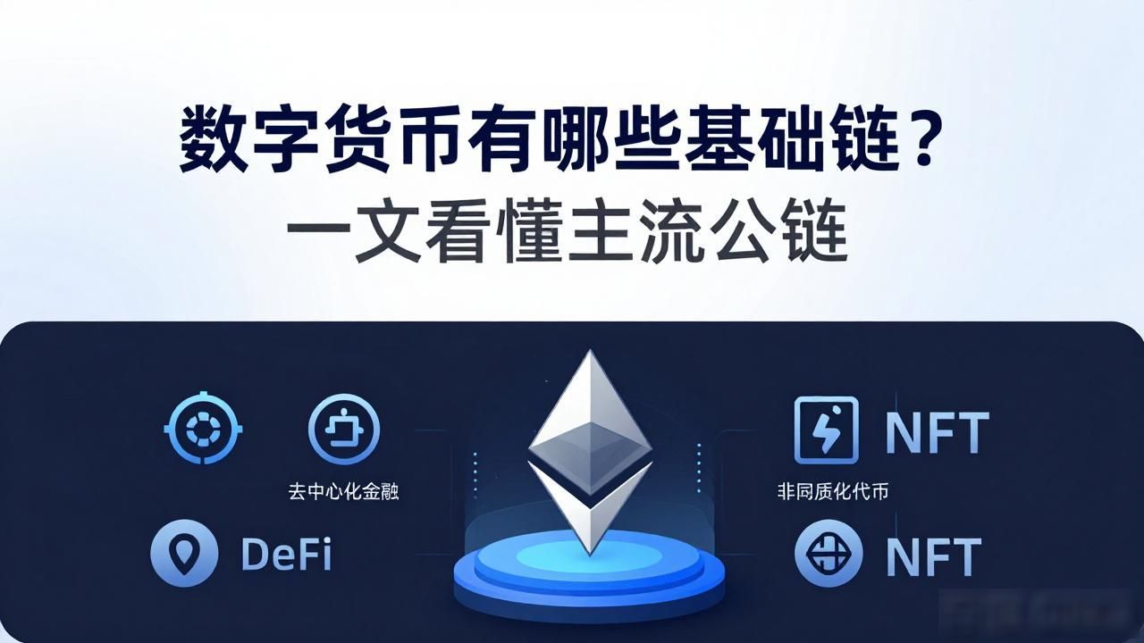 数字货币有哪些基础链？一文看懂主流公链