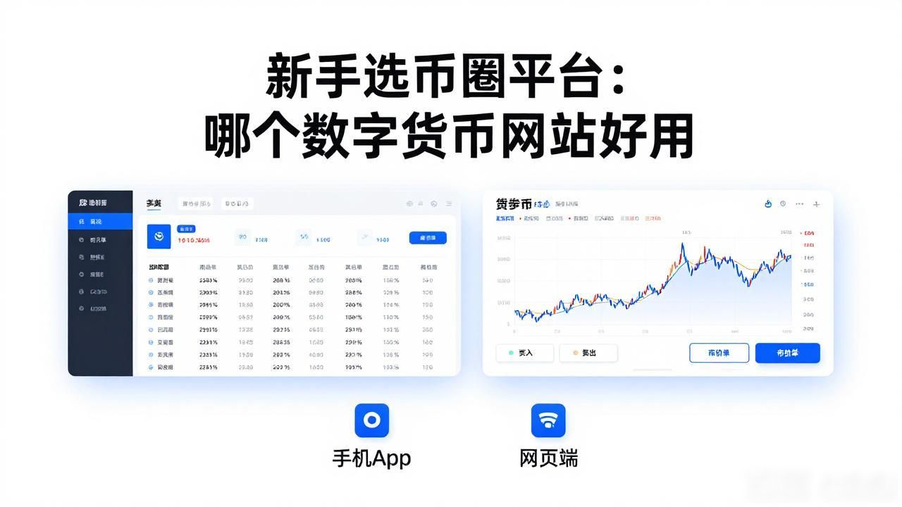 新手选币圈平台：哪个数字货币网站好用