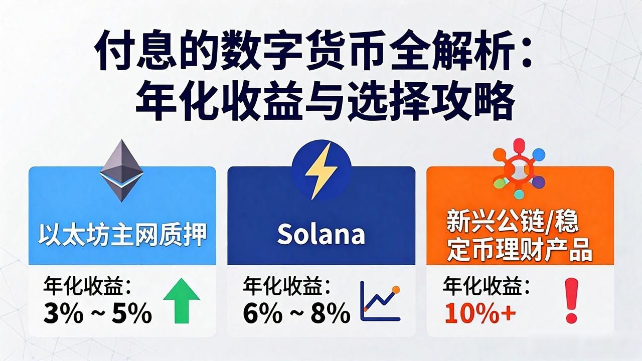 付息的数字货币全解析:年化收益与选择攻略