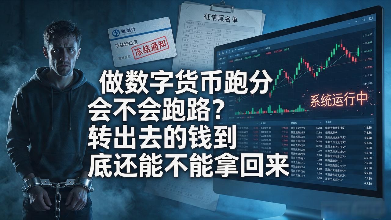 做数字货币跑分会不会跑路？转出去的钱到底还能不能拿回来