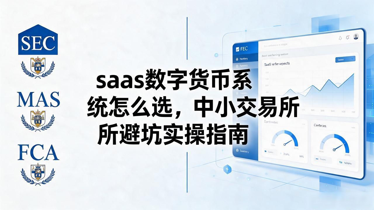 saas数字货币系统怎么选，中小交易所避坑实操指南