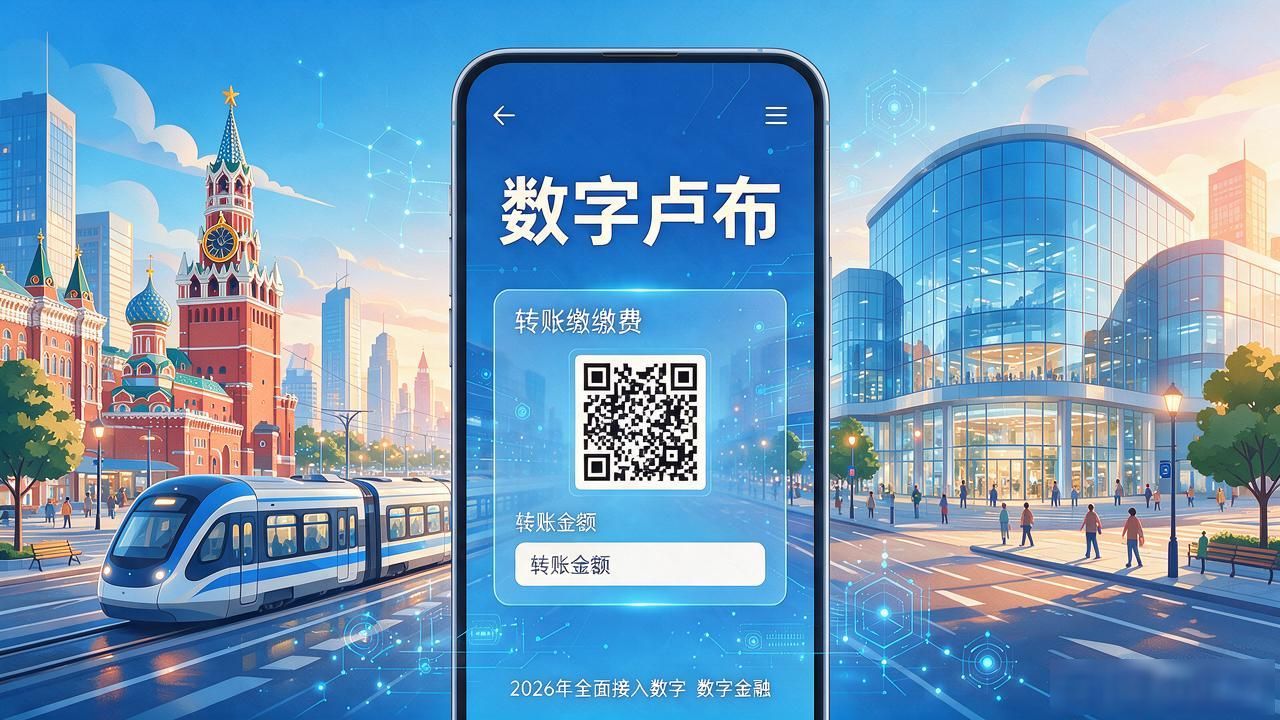 俄罗斯推行数字货币：数字卢布2026年全面铺开，跟制裁脱钩了吗