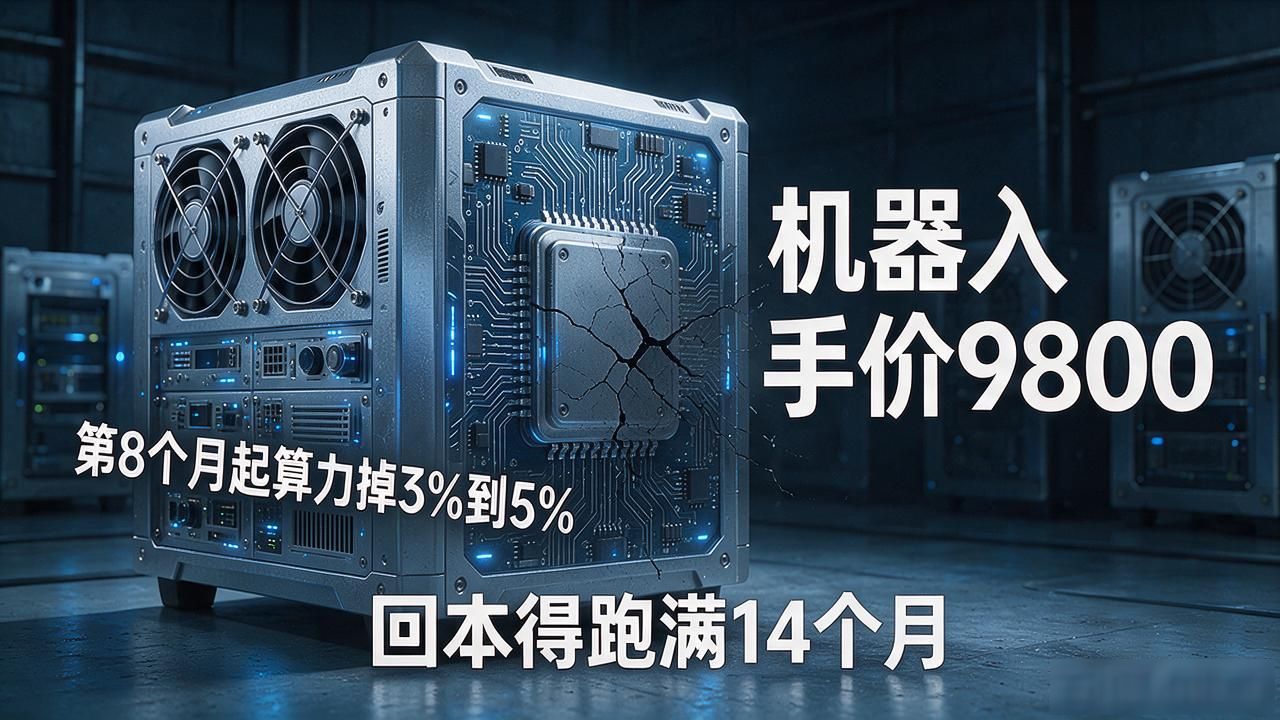 数字货币4b矿机到底划不划算，跑了一个月我把账全算明白了
