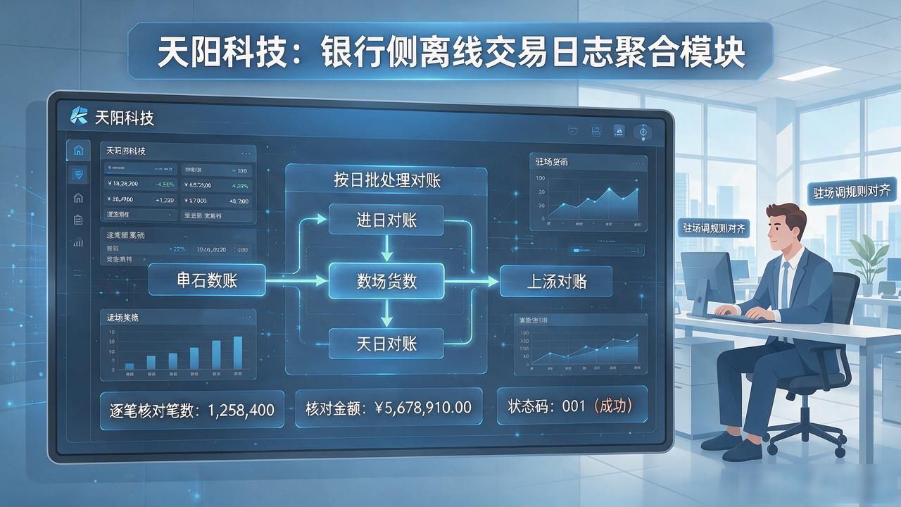 天阳科技做数字货币业务，银行侧系统怎么把数字人民币跑起来