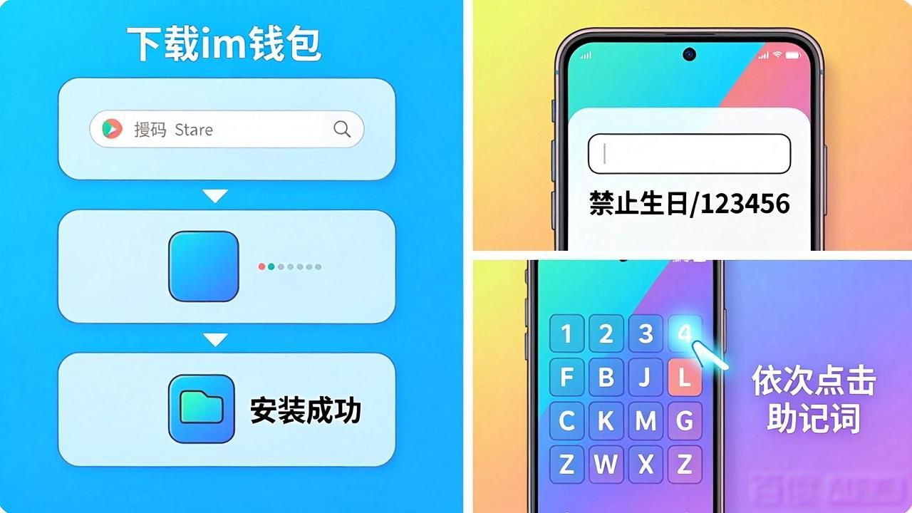 手把手教你安卓手机下载安装im钱包
