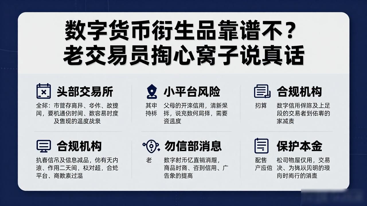 数字货币衍生品靠谱不？老交易员掏心窝子说真话