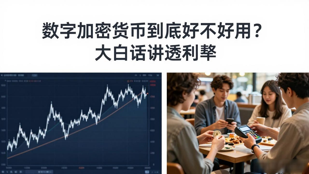 数字加密货币到底好不好用？大白话讲透利弊
