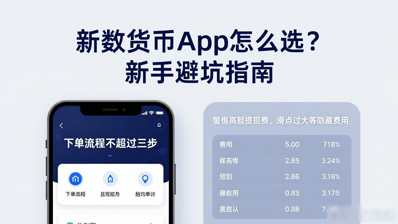新数字货币app怎么选？新手避坑指南