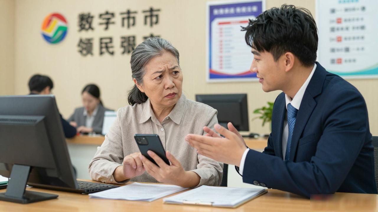 到处发数字货币到底能不能领？我跑完四趟网点总算把流程搞明白了
