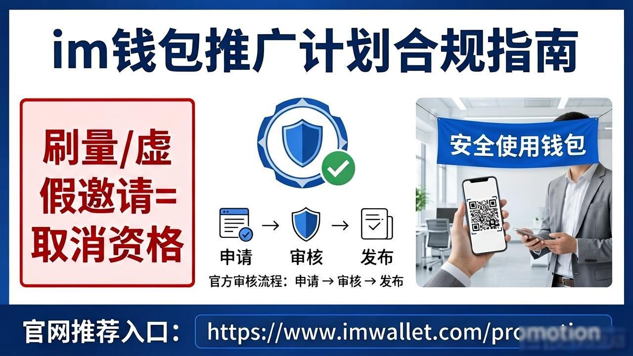 im钱包推广计划靠谱吗？官网推荐入口详解