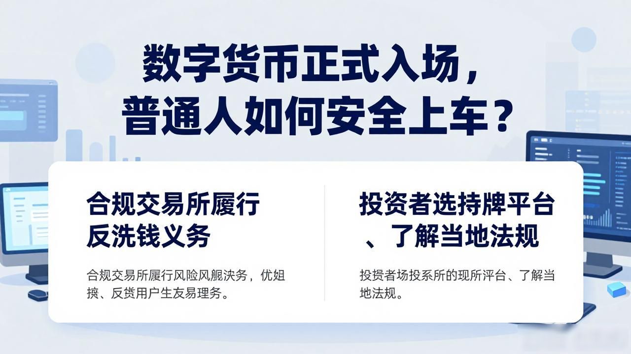 数字货币正式入场，普通人如何安全上车？