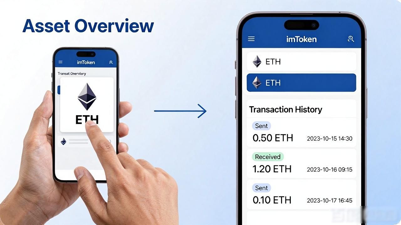 imToken钱包交易记录在哪查看？手把手教你找到