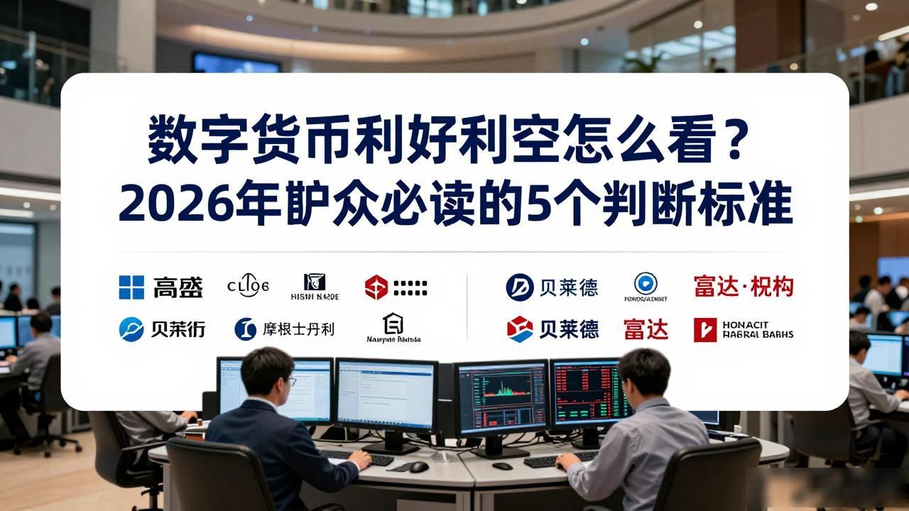 数字货币利好利空怎么看？2026年散户必读的5个判断标准