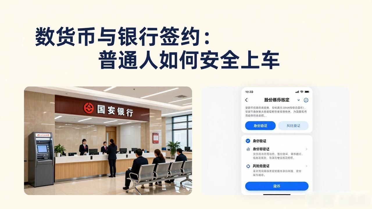 数字货币与银行签约：普通人如何安全上车
