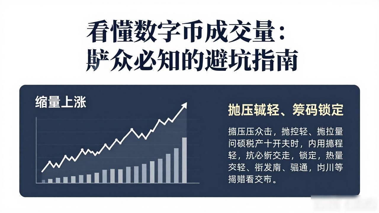 看懂数字货币成交量：散户必知的避坑指南