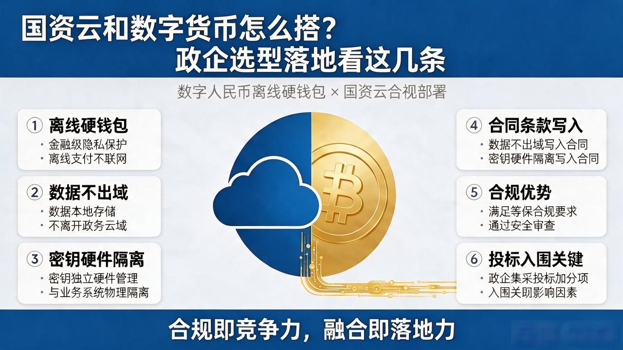国资云和数字货币怎么搭？政企选型落地看这几条