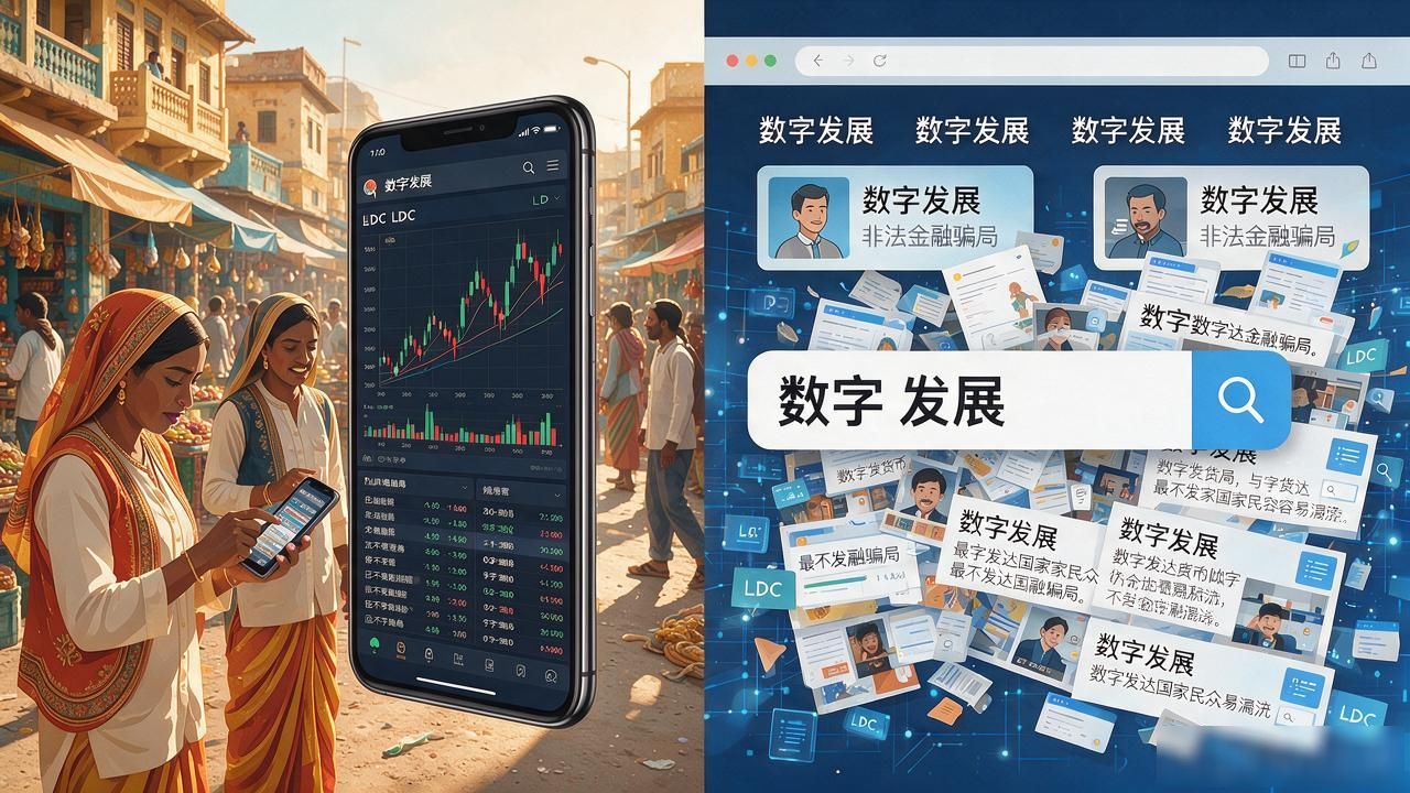 数字货币跟LDC最不发达国家是一回事吗？别搞混了