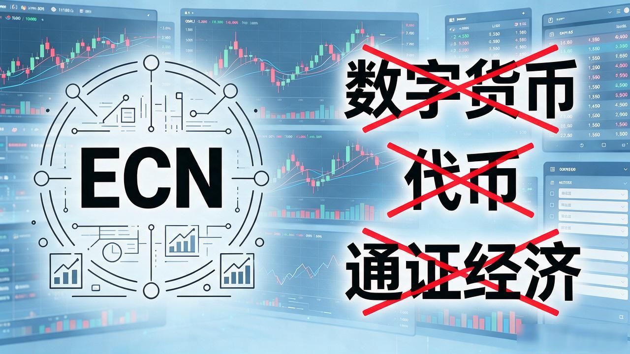 ECN算不算数字货币？做了八年外汇我劝你别交学费