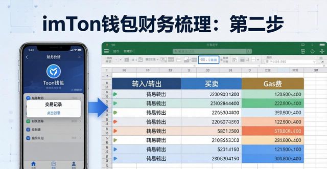 imToken钱包财务梳理：三步理清你的加密资产