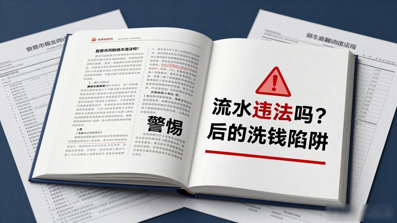 数字货币刷流水违法吗？警惕背后的洗钱陷阱