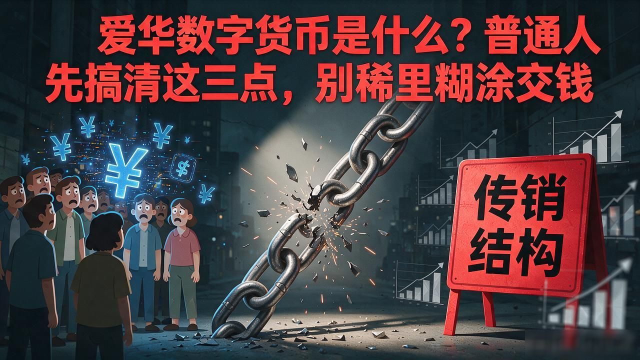 爱华数字货币是什么？普通人先搞清这三点，别稀里糊涂交钱