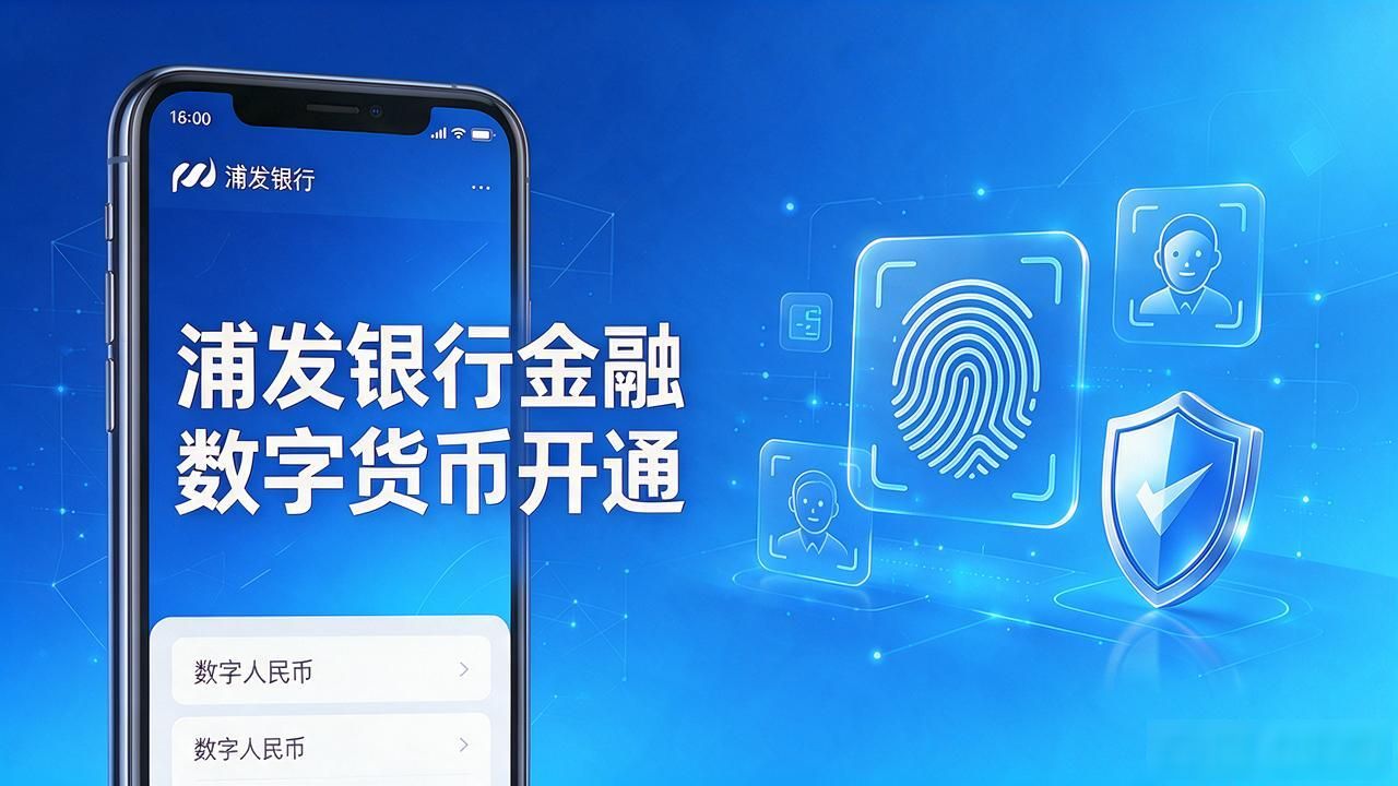 浦发银行金融数字货币怎么开通？普通人能不能用，资金安全吗