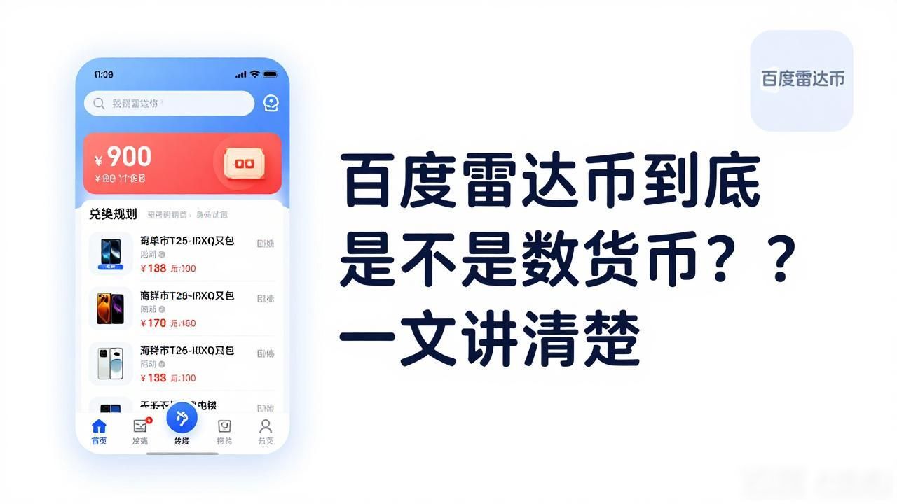 百度雷达币到底是不是数字货币？一文讲清楚