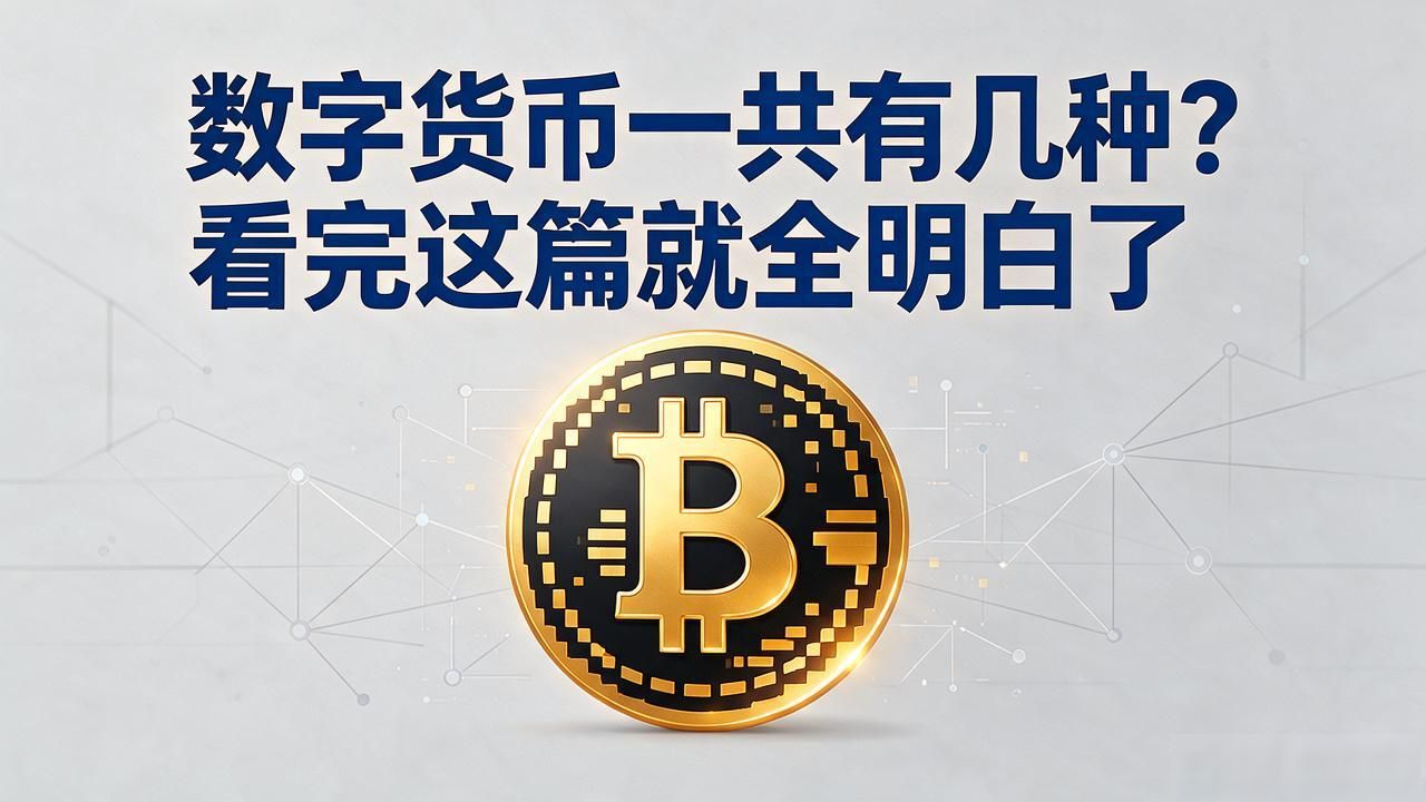 数字货币一共有几种？看完这篇就全明白了
