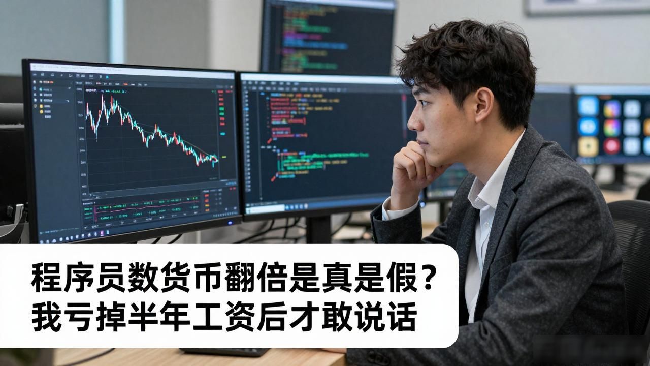 程序员数字货币翻倍是真是假？我亏掉半年工资后才敢说实话