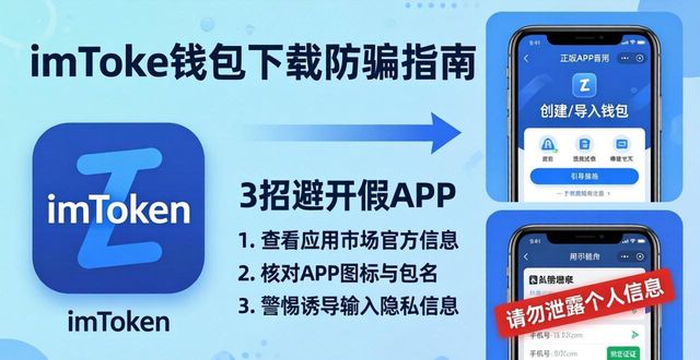 imToken钱包下载：3招避开假APP，别再中招了