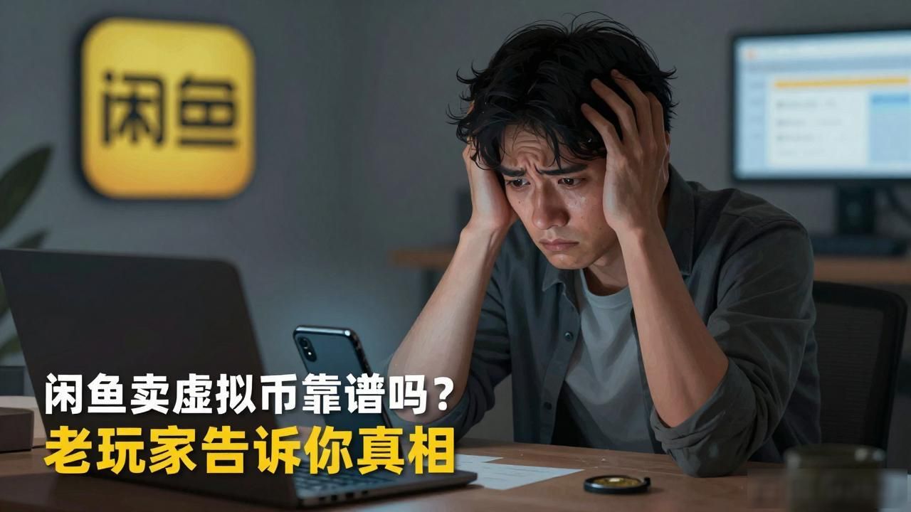 闲鱼卖虚拟币靠谱吗？老玩家告诉你真相