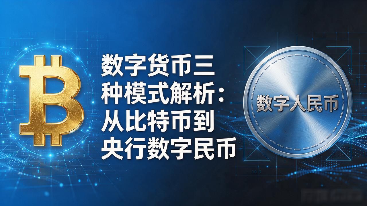数字货币三种模式解析：从比特币到央行数字货币