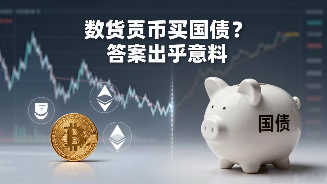数字货币买国债？答案出乎意料
