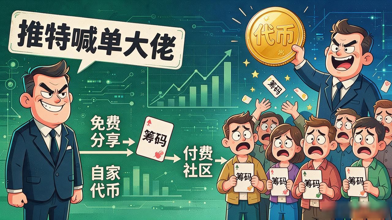 推特上那些喊单的数字货币大佬能跟着赚吗？踩三年坑才想明白